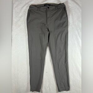 Cuts Clothing Large AO Joggers Gray Chinos Flat Front Lightweight Pants